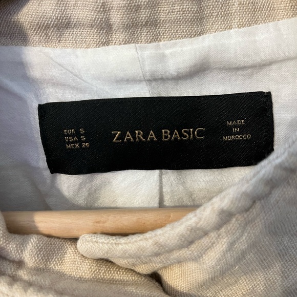 Zara Linen Spring jacket - Picture 2 of 3
